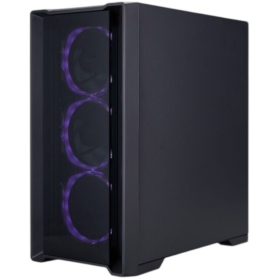 Компьютерный корпус 1STPLAYER TRILOBITE T4-G GLASS ARGB Black (T4-G-BK-4FS7)