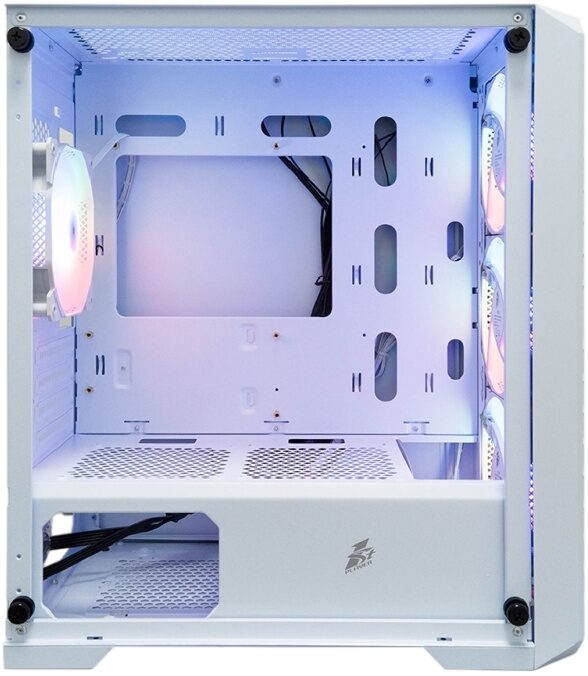 Компьютерный корпус 1STPLAYER TRILOBITE T5 ARGB White (T5-WH-4F7-W)