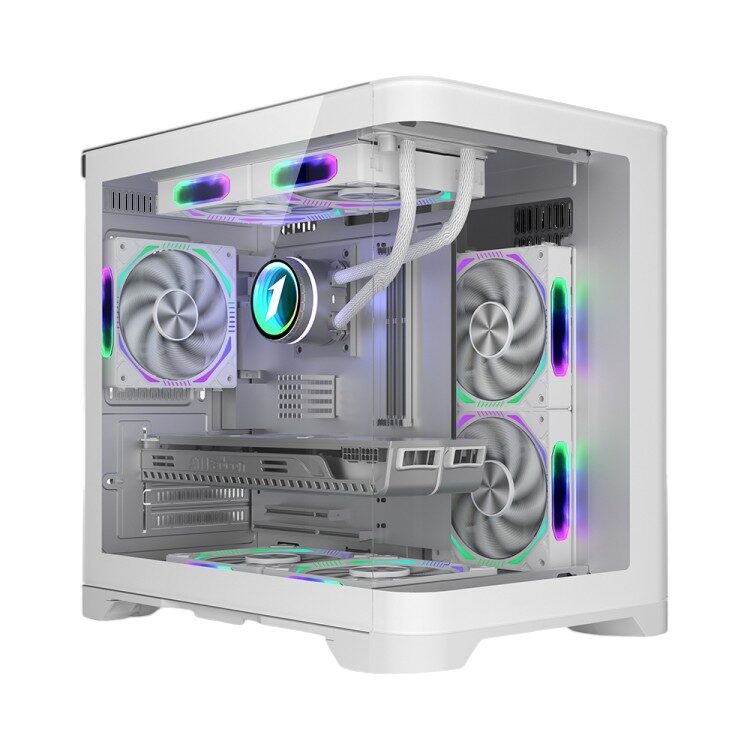 Компьютерный корпус 1STPLAYER UVIEW UV5 White (UV5-WH)