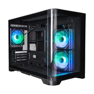 Компьютерный корпус 1STPLAYER UVIEW UV6 ARGB Black (UV6-BK-2FC7R-1FC7)