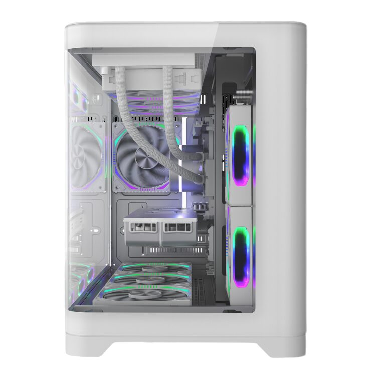 Компьютерный корпус 1STPLAYER UVIEW UV6 White (UV6-WH)