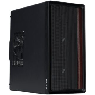 Компьютерный корпус 1STPLAYER WD1 Black (WD1-BK-3F)