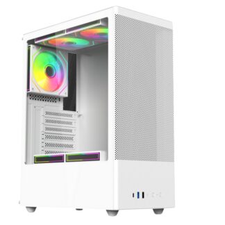 Компьютерный корпус ACD Citadel 108W TG White (AH-SI2G0W-00)