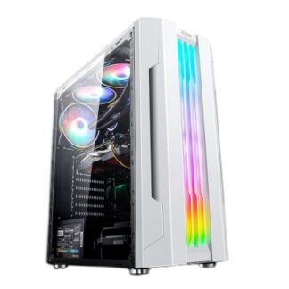 Компьютерный корпус ALSEYE Auro ARGB TG White ((AURA) 3.0-W)
