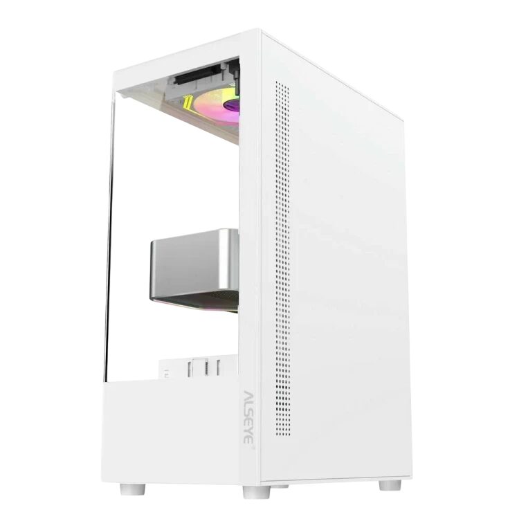 Компьютерный корпус ALSEYE Spider-W (5 fans ARGB) TG White