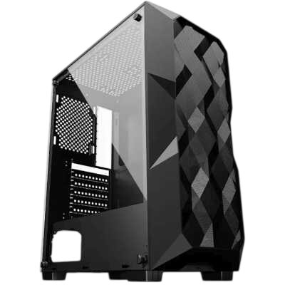 Компьютерный корпус ALSEYE TG Black (Big Jony -B)