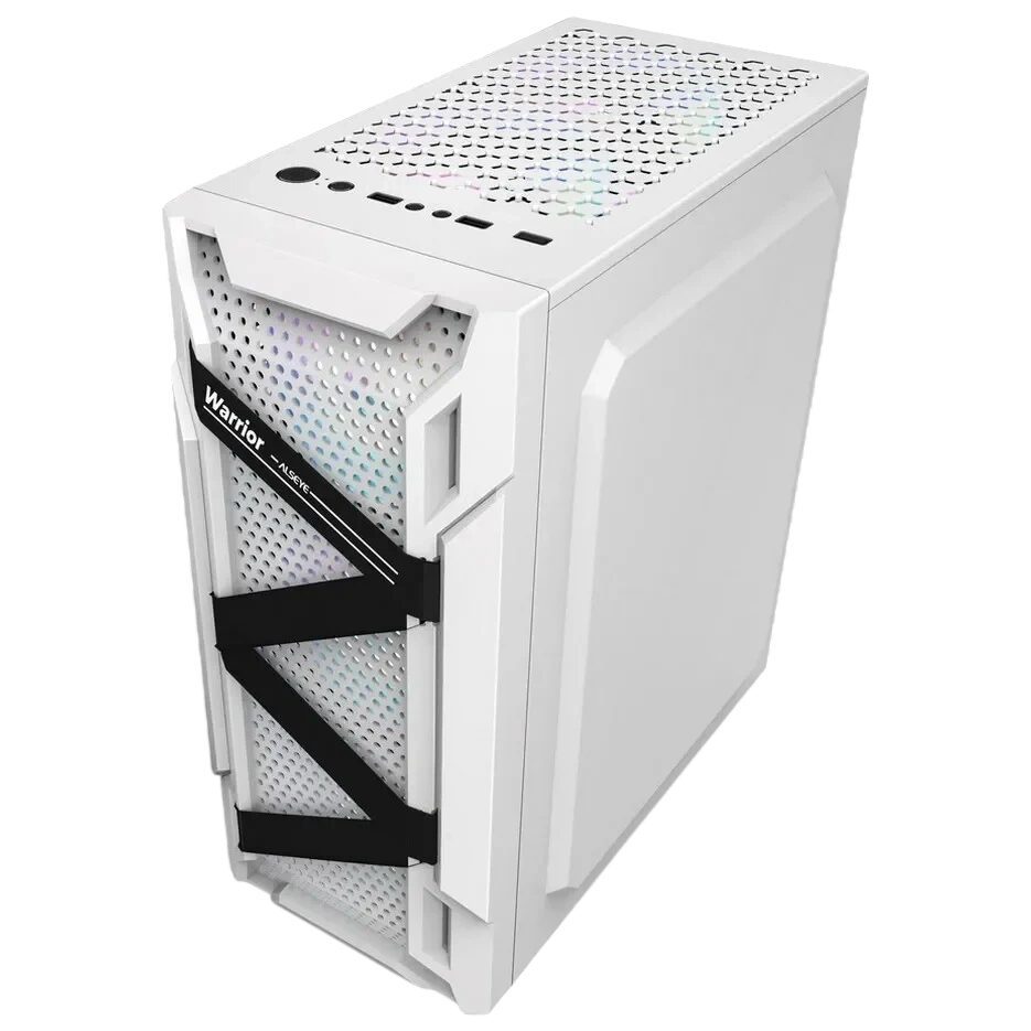 Компьютерный корпус ALSEYE TG White (Warrior-W)