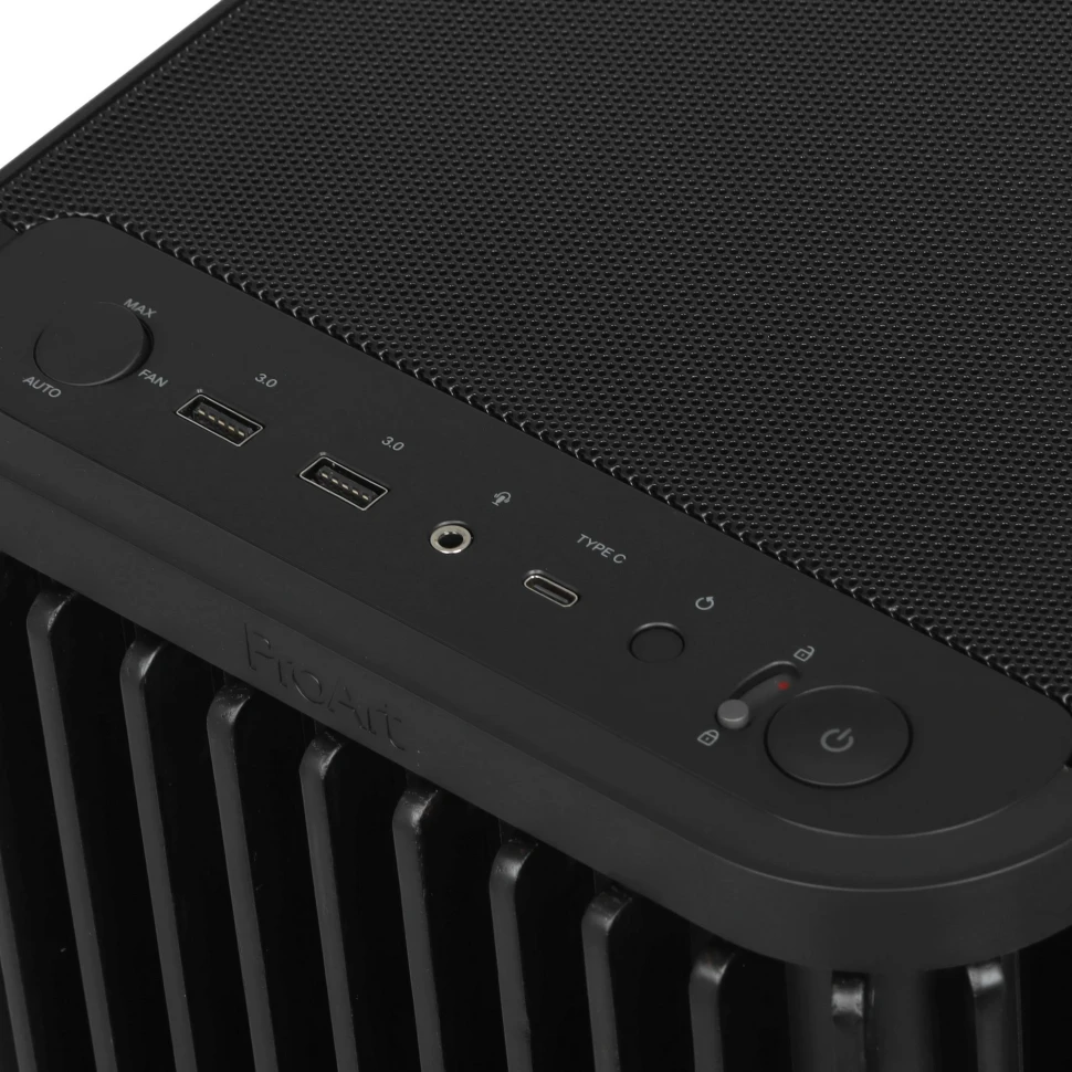 Компьютерный корпус ASUS PROART PA401 WOOD MESH Black (90DC00M0-B39040)