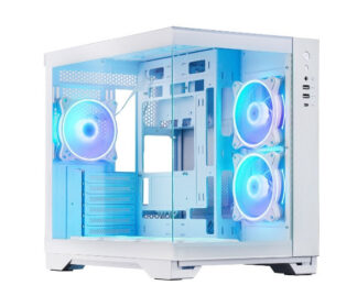 Компьютерный корпус Chieftec VISIO ARGB White (GM-30W-TG-OP)