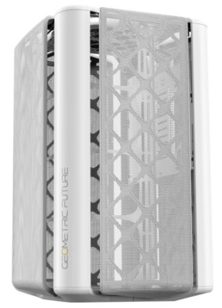 Компьютерный корпус Geometric Future Model 2 The Ark White (1AM2AKWT00101) (GF_M2-THE-ARK-WH-MESH)