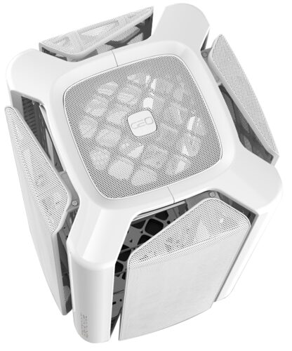 Компьютерный корпус Geometric Future Model 2 The Ark White (1AM2AKWT00101) (GF_M2-THE-ARK-WH-MESH)