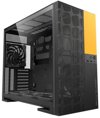 Компьютерный корпус Geometric Future Model 5 ARGB Vent Black Yellow with fans (1AM5VTBY01100)