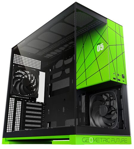 Компьютерный корпус Geometric Future Model 5 NV Style ARGB Limited Edition with fans (1AM5WKNV01100)