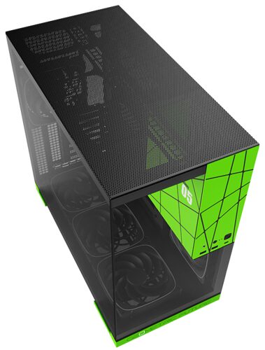 Компьютерный корпус Geometric Future Model 5 NV Style ARGB Limited Edition with fans (1AM5WKNV01100)