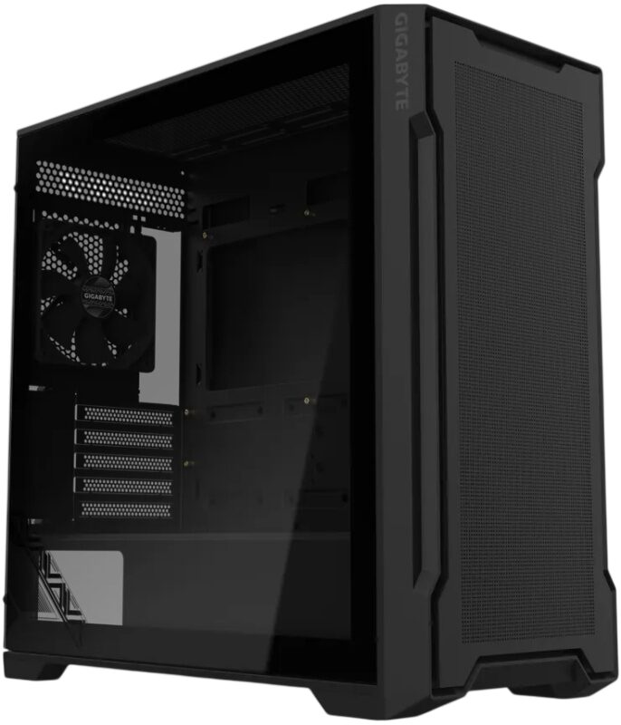 Компьютерный корпус Gigabyte C102G TG Black (GB-C102G)