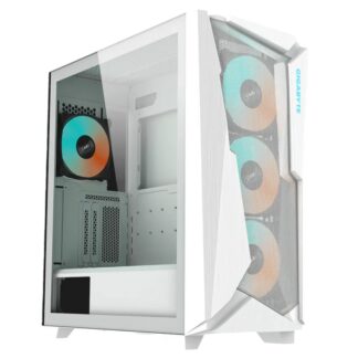 Компьютерный корпус Gigabyte C301 Glass TG White (GB-C301GW)