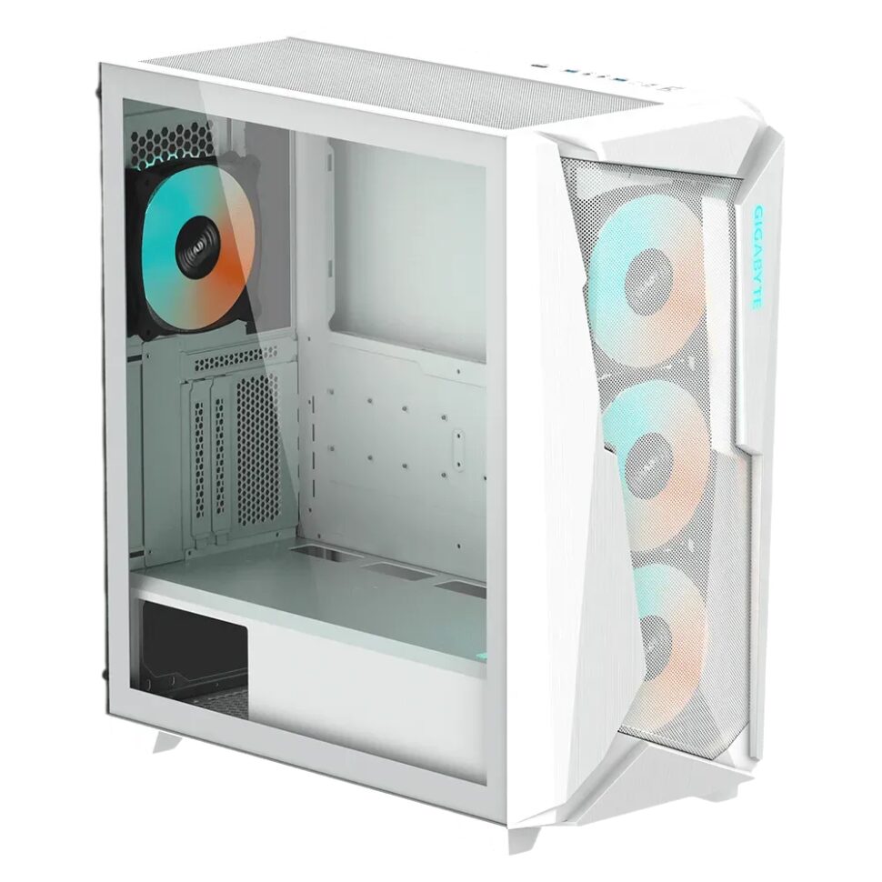 Компьютерный корпус Gigabyte C301 Glass TG White (GB-C301GW)