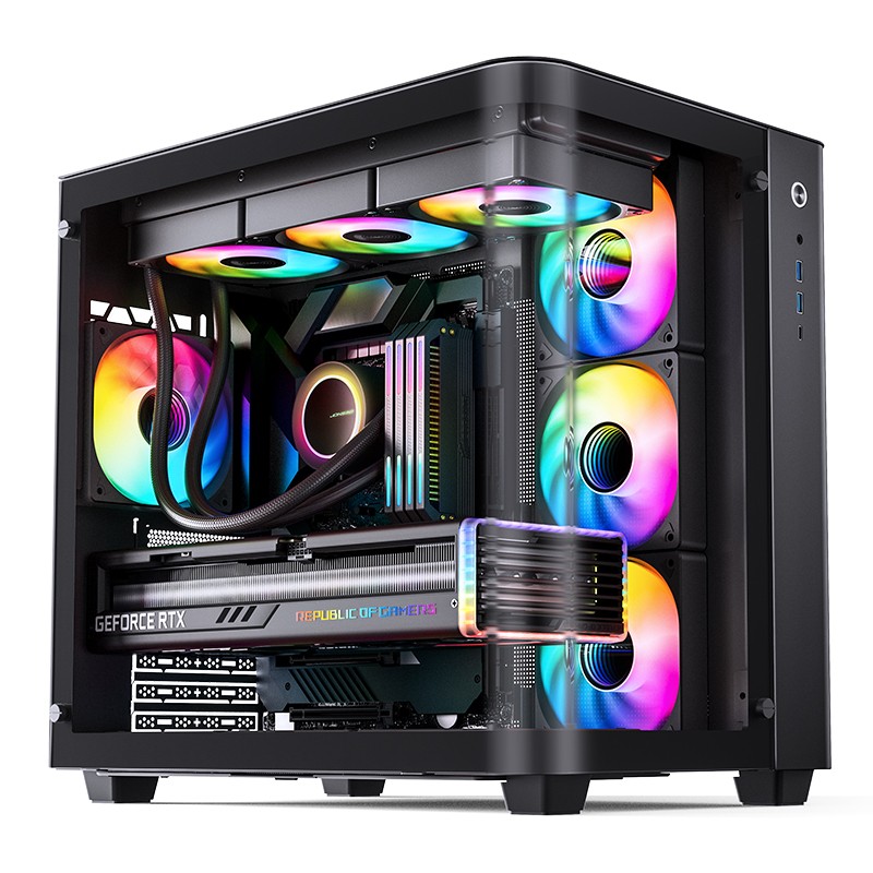 Компьютерный корпус JONSBO TK-3 TG Black