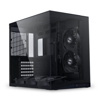 Компьютерный корпус Lian Li O11 Dynamic Mini V2 Flow TG Black (G99.O11DMIV2FX.R0)