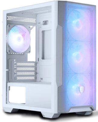 Компьютерный корпус MSI MAG FORGE M100R ARGB White (306-7G20W21-HH9)