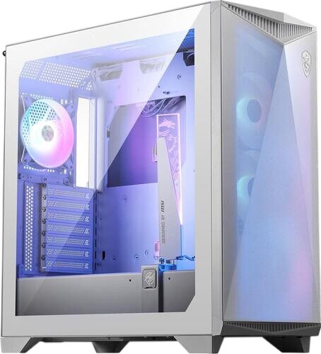 Компьютерный корпус MSI MPG GUNGNIR 300R AIRFLOW TG White (306-7G21W21-W57) PWM RGB Fan