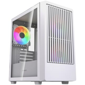 Компьютерный корпус Powercase Mistral SM07 TG ARGB White (CMMSM07W-A3)