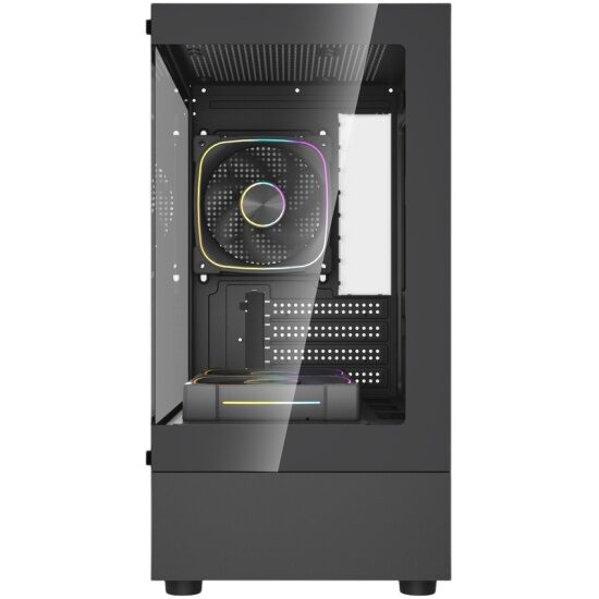 Компьютерный корпус Powercase Vision Micro M1 TG ARGB Black (CVMM1B-A3)