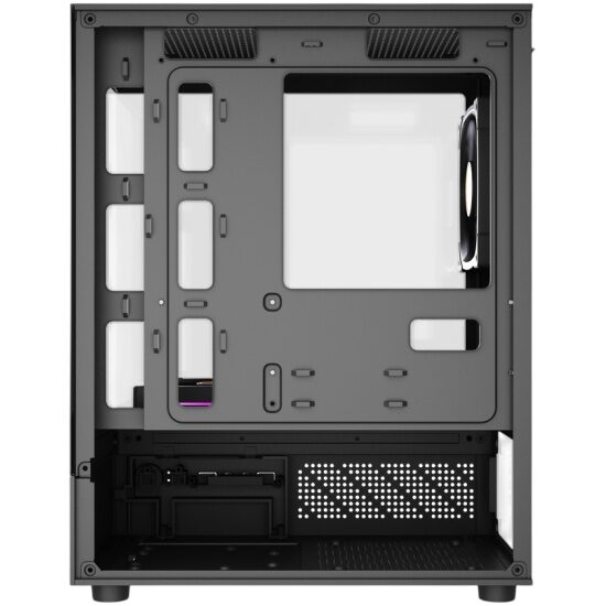 Компьютерный корпус Powercase Vision Micro M1 TG ARGB Black (CVMM1B-A3)