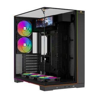 Компьютерный корпус Thermalright TR-A70 Vision FAN5-C TG ARGB Black (TRA70VF5CB)