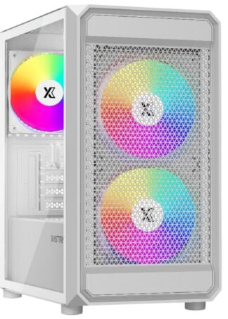 Компьютерный корпус XASTRA A303M 3ARGB White (A303M-2FC14A-1FC12A-D-WH)
