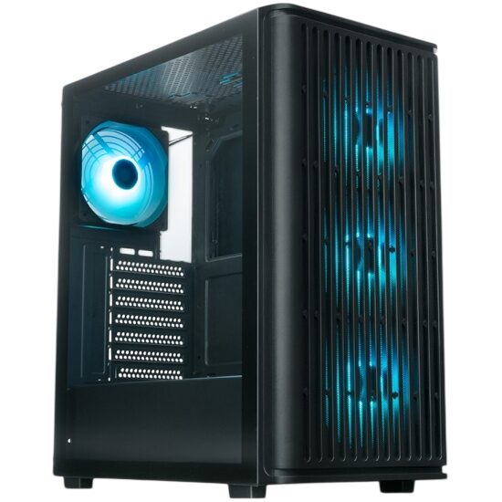 Компьютерный корпус XASTRA A409 4ARGB-UC Black (A409-4FС12A-UC)