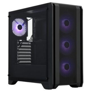 Компьютерный корпус XASTRA A500 4ARGB Black (A500-BK-FC120ARGB-4F-GL)