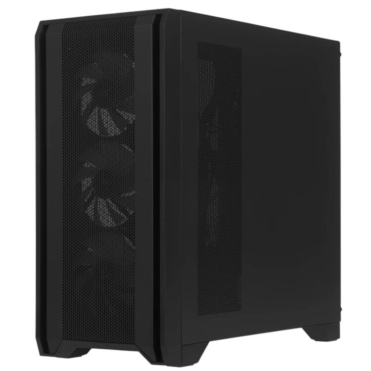 Компьютерный корпус XASTRA A500 4ARGB Black (A500-BK-FC120ARGB-4F-GL)