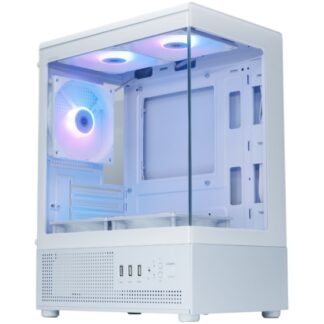 Компьютерный корпус XASTRA Q300M 5ARGB-C6 White (Q300M-5FC12A-C6-WH)