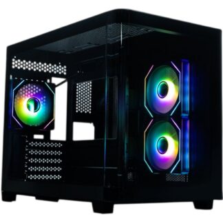 Компьютерный корпус XASTRA QR500M 3ARGB C10-UC ARGB Black (QR500M-3FM12A-C10-UC)