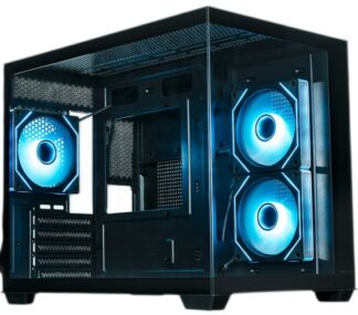 Компьютерный корпус XASTRA QW500M 3ARGB-C10-UC ARGB Black (QW500M-3FM12A-C10-UC)