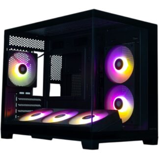 Компьютерный корпус XASTRA QW500M 6ARGB-FC-C6-UC Black (QW500M-1FA36A-1FA24A-1FC1)