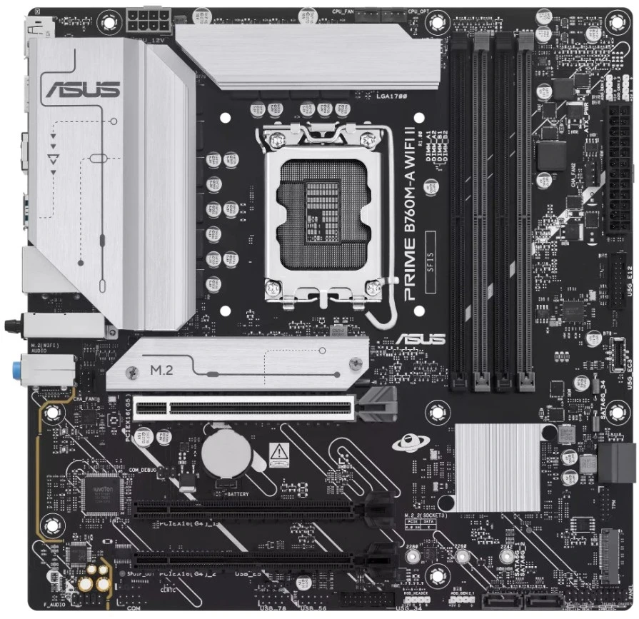 Материнская плата ASUS PRIME B760M-A WIFI II (90MB1NF0-M0EAY0)