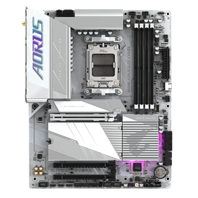 Материнская плата Gigabyte B650E AORUS ELITE X AX ICE