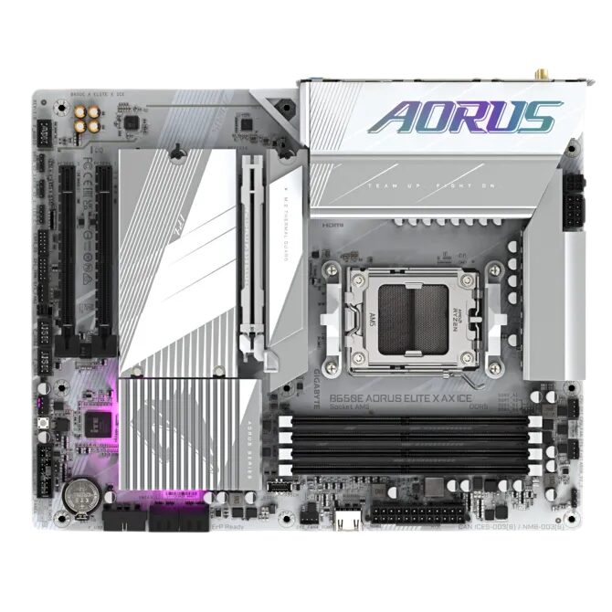 Материнская плата Gigabyte B650E AORUS ELITE X AX ICE