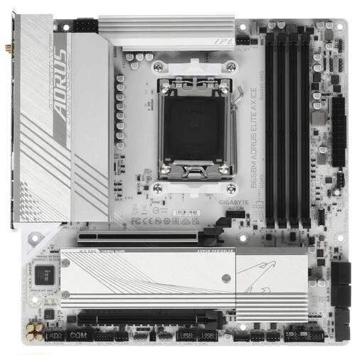 Материнская плата Gigabyte B650M AORUS ELITE AX ICE