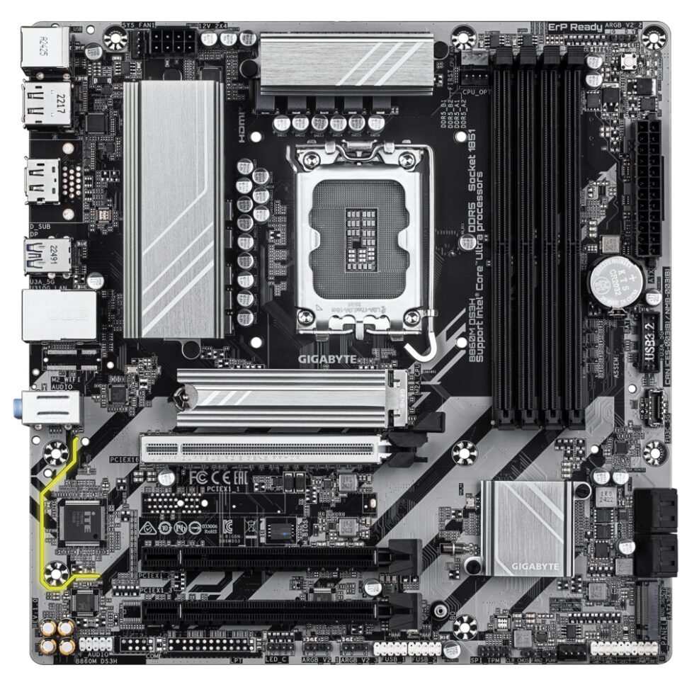 Материнская плата Gigabyte B860M DS3H