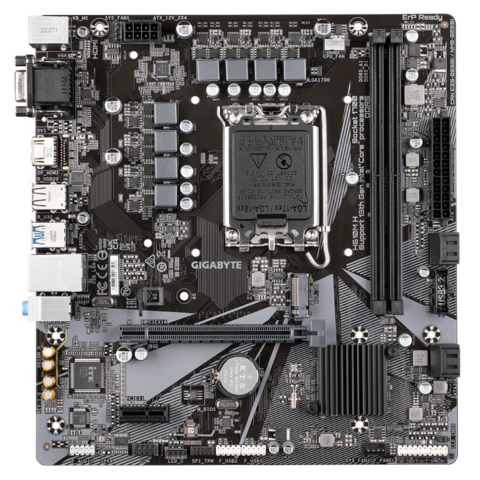 Материнская плата Gigabyte H610M H