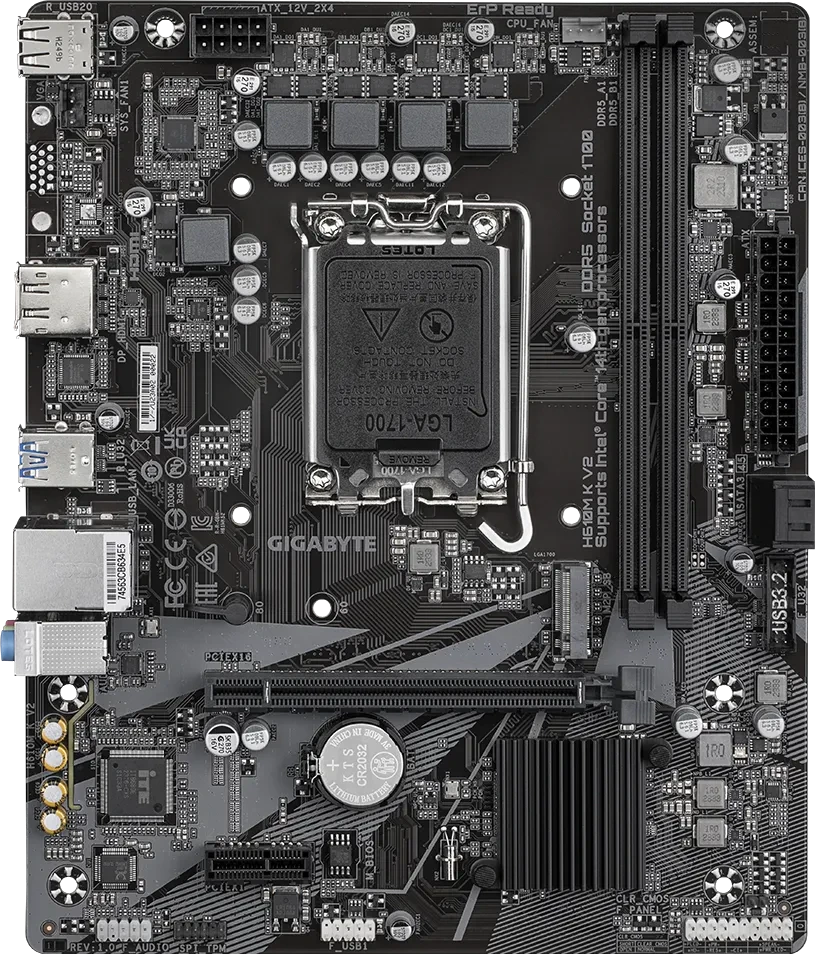Материнская плата Gigabyte H610M K V2