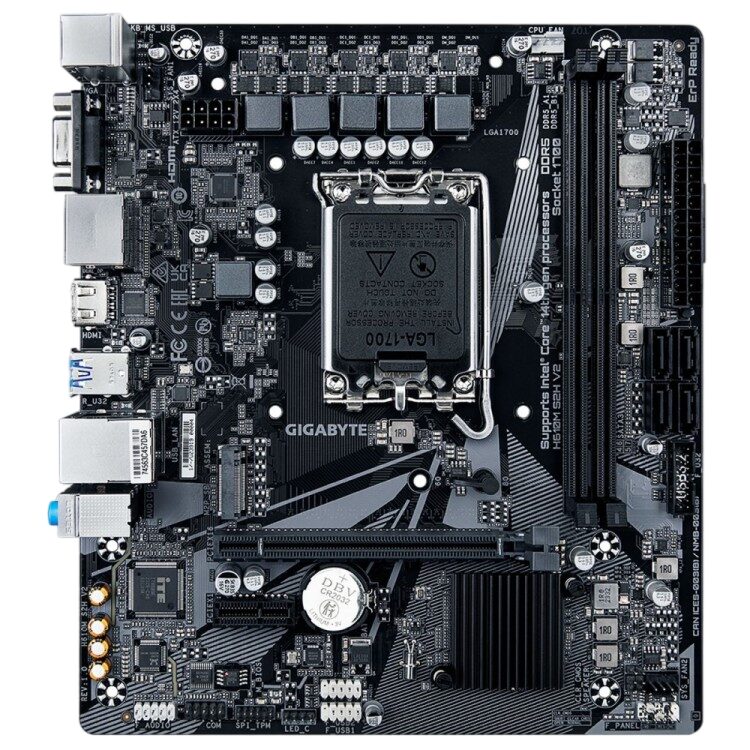 Материнская плата Gigabyte H610M S2H V2