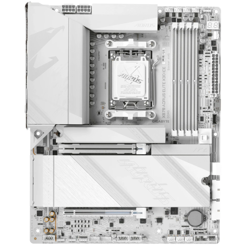 Материнская плата Gigabyte X870 AORUS ELITE X ICE