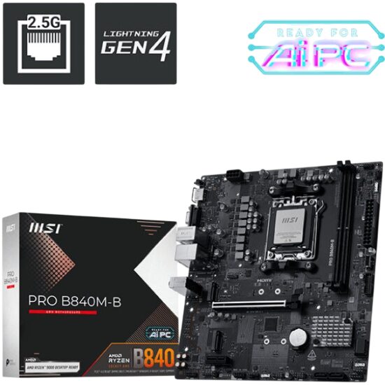 Материнская плата MSI PRO B840M-B