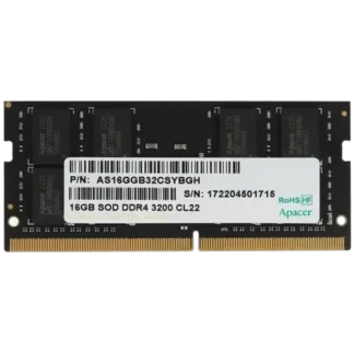 Оперативная память 16 Gb 3200 MHz Apacer (ES.16G21.GSH)