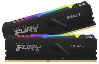 Оперативная память 32 Gb 3200 MHz Kingston FURY Beast RGB XMP Black (KF432C16BB12AK2/32)