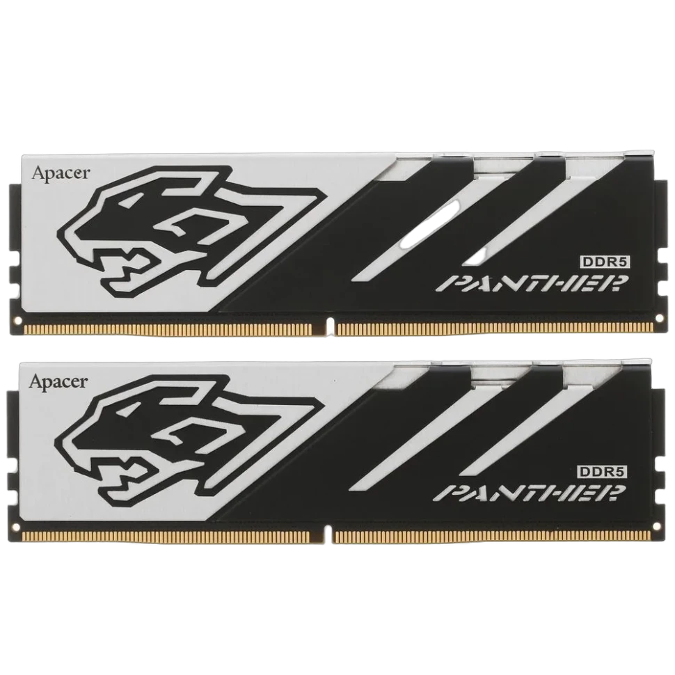 Оперативная память 32 Gb 6000 MHz Apacer Panther OC Black/White (AH5U32G60C6227BAA-2)